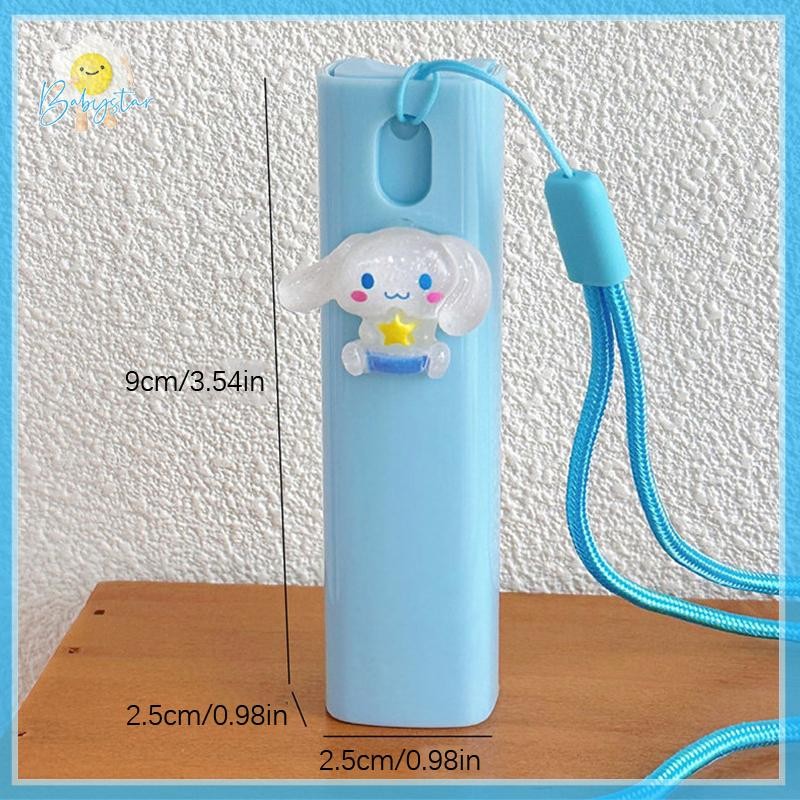 [InthehotT] 10ml Kawaii Sanrio Bottle Kuromi Cinnamoroll My Melody Student Travel เครื่องสําอางแบบพกพาน้ําหอมกดบรรจุขวด [ใหม่]