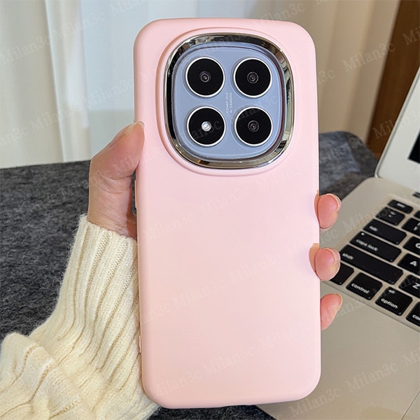 สำหรับเคส Redmi Note 14 13 5G เคส Redmi Note 14 13 Pro 5G เคส Redmi Note 14 13 Pro Plus เคสซิลิโคนสีทึบ เคสโทรศัพท์ดูดซับแรงกระแทก กรอบกระจกชุบไฟฟ้า ราคา ถูกที่สุด ดีลบีเคเค แกลเลอรีภาพที่ 3