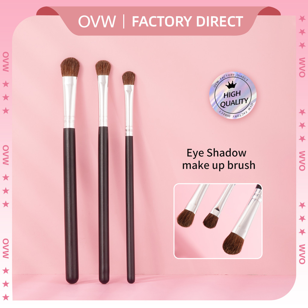 Ovw ชุดแปรงแต่งหน้า ขนม้า MM3TZ 3 ชิ้น