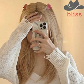 Bliss กิ๊บติดผม รูปกรงเล็บปลาฉลาม ประดับเพชร เครื่องประดับ สําหรับผู้หญิง