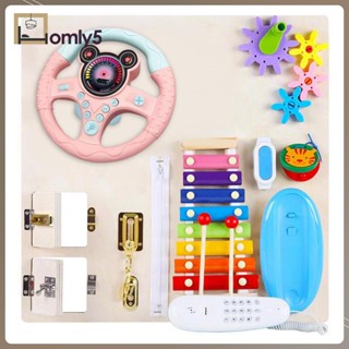 [Homyl5] รถของเล่นจําลอง พร้อมเสียงเพลง ของเล่นสําหรับเด็ก