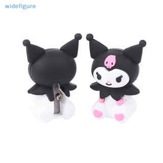 Widefigure กบเหลาดินสอ ลายการ์ตูนอนิเมะ Kuromi น่ารัก สําหรับเด็กผู้หญิง