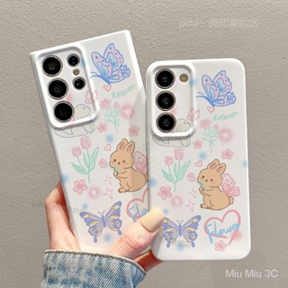 เคสโทรศัพท์มือถือ ซิลิโคน กันกระแทก ลายการ์ตูนน่ารัก เรียบง่าย สําหรับ SAMSUNG S23PLUS S23 S22ULTRA S22PLUS S22 A04S A04E A04 A03CORE A73 A54 A53 A34 A23 A21S A14 A13 A12 A11