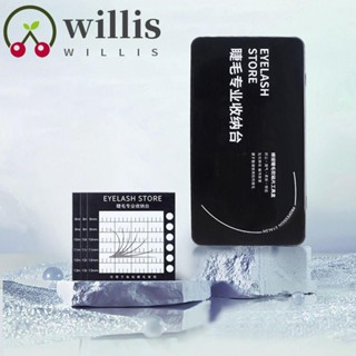 Willis 6 ชิ้น กระดานแสดงขนตาแม่เหล็ก, กล่องเก็บขนตาปลอม ผู้เริ่มต้น นํากลับมาใช้ใหม่ได้, กล่องเก็บขนตา กรูมมิ่ง มืออาชีพ กันฝุ่น เดินทาง ต่อขนตา การ์ดแผ่นผู้หญิง