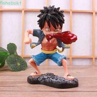 Fishstick1 ตุ๊กตาฟิกเกอร์ Luffy Luffy Monkey D ขนาดเล็ก 13 ซม. สําหรับเด็ก