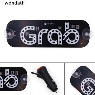 Wonda Grab ไฟสัญญาณ LED Taxi พร้อมสวิตช์ 39SMD 2835 ทนทาน อุปกรณ์เสริม สําหรับรถยนต์