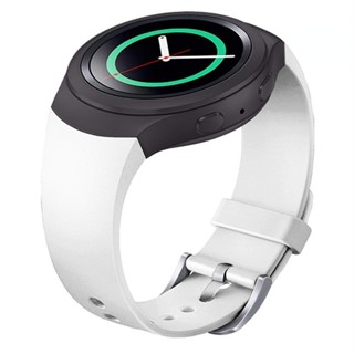 สายนาฬิกาข้อมือซิลิโคน แบบเปลี่ยน สําหรับ Samsung Galaxy Gear S2 R720 R730