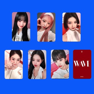 โปสการ์ด อัลบั้มรูปภาพ IVE Member Japan WAVE REI LIZ LEESEO WONYOUNG GAEUL YUJIN IVE IAM Lomo Cards Kpop จํานวน 6 ชิ้น ต่อชุด