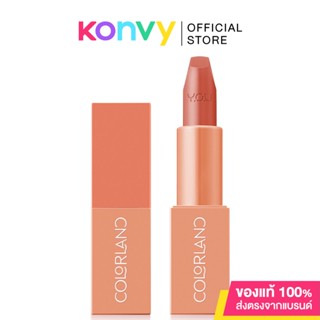 Y.O.U Colorland Juicy Pop Lipstick 3.8g #101 Festive Peach. ( สินค้าหมดอายุ : 2023.12.10 )