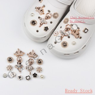 Elegant dance girl CROCS Jibbitz set（ไม่รวมรองเท้า）CROCS Jibbitz จี้กระดุม 3D อุปกรณ์เสริม สําหรับตกแต่งรองเท้า diy