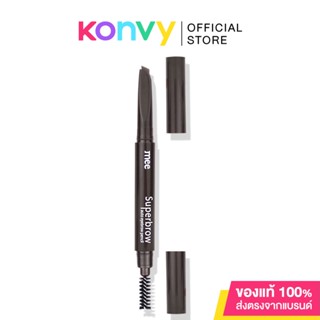 Mee Superbrow Auto Eyebrow Pencil มี ดินสอเขียนคิ้วหัวสามเหลี่ยม กันน้ำ. ( สินค้าหมดอายุ : 2024.06.15 )