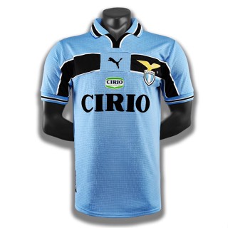 เสื้อกีฬาแขนสั้น ลายทีมชาติฟุตบอล Lazio 98-99 คุณภาพสูง สไตล์เรโทร