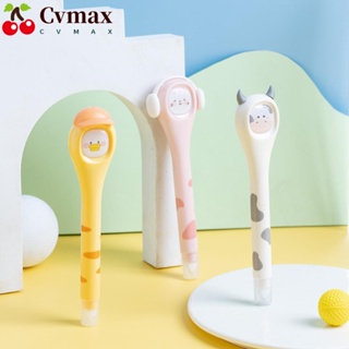 Cvmax ปากกาเทปลบคําผิด แบบแห้งเร็ว สีขาว สําหรับสํานักงาน 3 ชิ้น