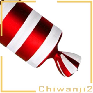 [Chiwanji2] เครื่องประดับตกแต่งต้นคริสต์มาส สีแดง และสีขาว