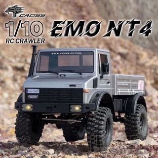 Crossrc EMO NT4 RTR 4WD 2.4GHz 1/10 โมเดลรถบังคับวิทยุไฟฟ้า พร้อมรีโมตคอนโทรล ของเล่นสําหรับเด็ก และผู้ใหญ่