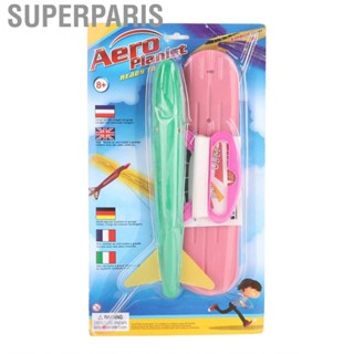 Superparis 3D Plane Kite  Airplane Toy Bright Colors PE PVC Stable Odourless for Travel