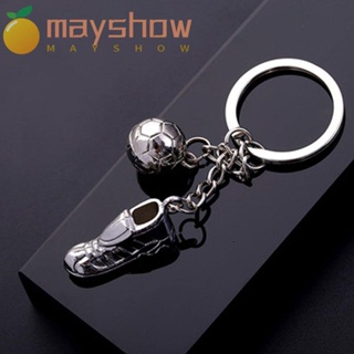 Mayshow พวงกุญแจรถยนต์ จี้รองเท้าฟุตบอล ใช้งานง่าย