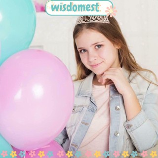 Wisdomest สายสะพายมงกุฎ สีโรสโกลด์ ประดับพลอยเทียม 30 40 50th สําหรับปาร์ตี้วันเกิด