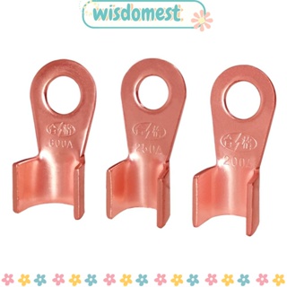 WISDOMEST ชุดหางปลาเชื่อมต่อสายเคเบิล OT Type OT ทองแดง 10A-80A 1.5-16 มม.2 ทนทาน สําหรับอุปกรณ์เสริมไฟฟ้า 10 ชิ้น ต่อแพ็ก