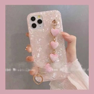 เคสโทรศัพท์มือถือ กันกระแทก ลายหัวใจน่ารัก พร้อมสายคล้องมือ สําหรับ vivo X60 X50 x30 s7e y73s y52s