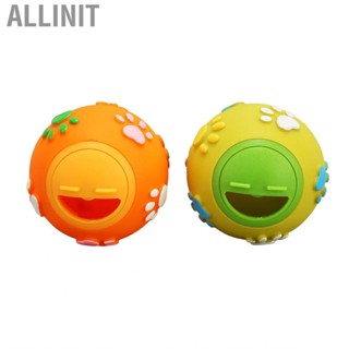 Allinit Dog Toy Treat Ball Detachable Healthy Interactive  Dispensing for  Chew  Slipper Squeaky