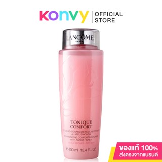 Lancome Tonique Confort Comforting Rehydrating Toner 400ml ลังโคม โลชั่นเช็ดผิวสำหรับผิวแห้ง.