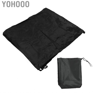 Yohooo Barbecue Cover Crack Resistant Equipment Protective  Secure Fixation Easy Cleaning UV Prevention for Furniture