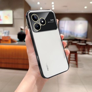 เคสโทรศัพท์มือถือแบบนิ่ม กันกระแทก หรูหรา สําหรับ Realme C51