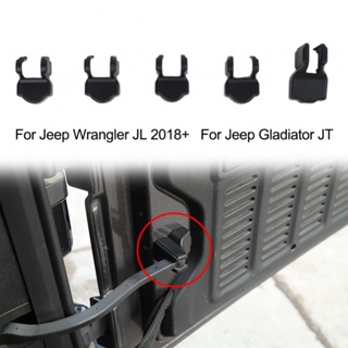 ฝาครอบป้องกัน พลาสติก อุปกรณ์เสริม สําหรับ Jeep Wrangler JL 2018+ 5 แพ็ค 5 ชิ้น