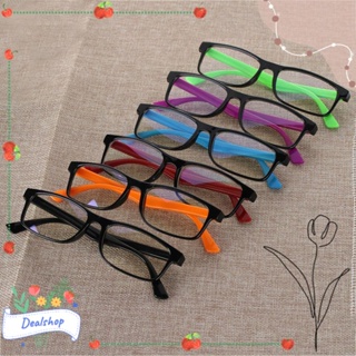 Dealshop แว่นตาอ่านหนังสือ ป้องกันรังสี UV400 ป้องกันแสงสีฟ้า สําหรับเล่นเกม