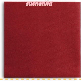 Suchenhd ที่รองแก้ว ผ้าเช็ดปาก แบบใช้แล้วทิ้ง ทรงสี่เหลี่ยม สีไวน์แดง ไร้ฝุ่น ขนาด 7.9 นิ้ว สําหรับบาร์ ค็อกเทล 150 ชิ้น