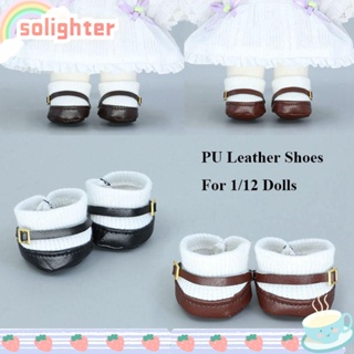 Solighter รองเท้าบูทแฟชั่น ขนาด 20 ซม. 6 แบบ สําหรับตุ๊กตา DIY