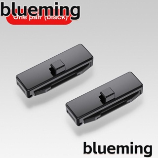 Blueming2 หัวเข็มขัดนิรภัย ABS กันลื่น ปรับได้ สําหรับรถยนต์ 2 ชิ้น