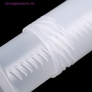 Strongaroetrtu กระบอกรูปร่างอุปกรณ์นักเรียนกล่องดินสอ PP แบบพกพาปรับได้