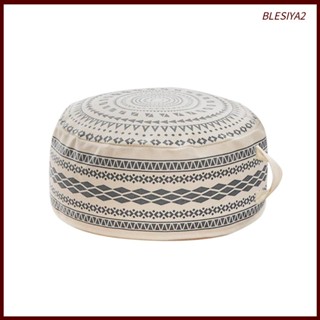 [Blesiya2] ผ้าคลุมเก้าอี้ ปักลาย Ottomans ทรงกลม สําหรับตกแต่งห้องนอน