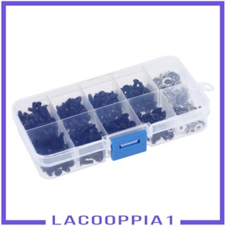 [Lacooppia1] น็อตสกรูเหล็ก 340 in 1 สําหรับรถบังคับ รถบรรทุกบังคับ 1/10 HSP