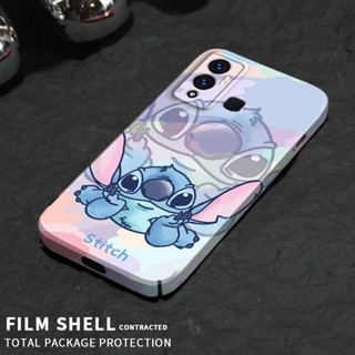 เคสโทรศัพท์มือถือ PC แข็ง กันรอยกล้อง ลาย Stitch สไตล์เกาหลี สําหรับ Infinix Hot 12 Play Hot 10 Play 11 9 Note 12 Smart 6 TECNO Pova Neo