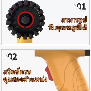 ปืนเป่าลมร้อน เครื่องเป่าลมร้อน 720 วัตต์ DIY ไดร์เป่าลมร้อน เครื่องเป่าลม งานเชื่อม พลาสติก PVC รุ่น หัวเป่าลมร้อน