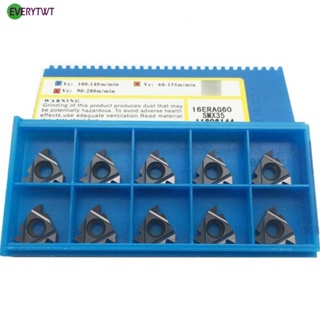 ⭐NEW ⭐Threading Inserts 10 Pcs/ Set High Grip Strength Impact Resistance High Quality