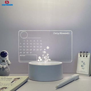 กระดานข้อความโคมไฟ Usb หมายเหตุ Creative Led Night Holiday Light พร้อมปากกาของขวัญแฟนเด็ก Memo Board Led โคมไฟตั้งโต๊ะ /usb กระดานข้อความวันหยุดพร้อมปากกา cynthia