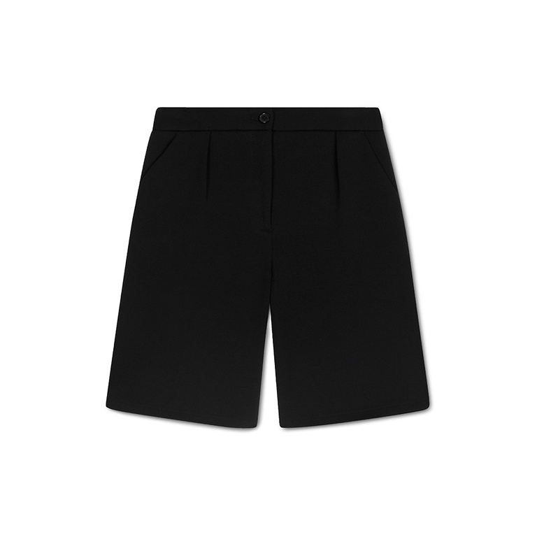 AIIZ (เอ ทู แซด) - กางเกงขาสั้นผู้หญิงทรงเบอร์มิวด้าผ้ายืด Women's Knit Bermuda Shorts
