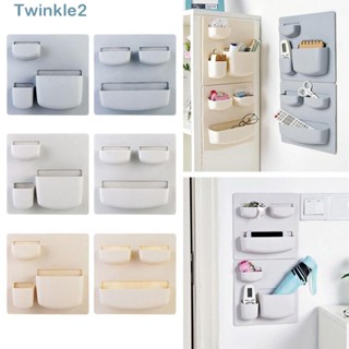 Twinkle ชั้นวางของพลาสติก แบบติดผนัง มีกาวในตัว อเนกประสงค์ สําหรับห้องน้ํา