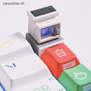 Ziyunshan K02 IBM MAC คีย์แคป คีย์บอร์ด สไตล์คลาสสิก ย้อนยุค สําหรับปุ่มกดคีย์บอร์ด Mechanical Cute