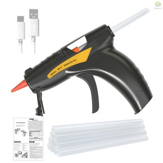 USB Lithium Electric Hot Melt Glue  Set With 50PCS Glue Sticks  0.7*150mm ~N.S.