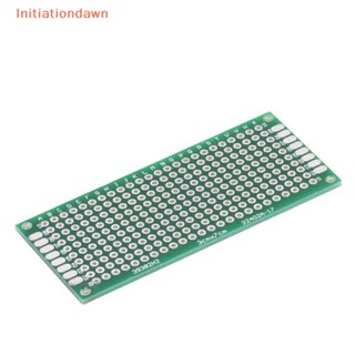 [Initiationdawn] เบรดบอร์ด PCB สองด้าน 3x7 ซม. 30 มม. X 70 มม. 1 ชิ้น