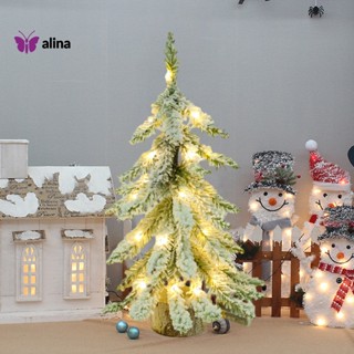 Alina ต้นคริสต์มาส Led ขนาดเล็ก ความสูง 3 ฟุต สวยหรู สําหรับตกแต่งบ้าน เทศกาลคริสต์มาส