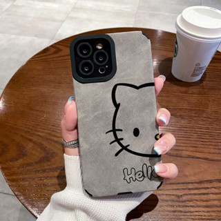 Kitty Cat Phone Case For Iphone 14/13promax 11/12 All-Inclusive 7/8Plus Simple XR/Xs Drop-Resistant