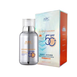 Abc ครีมกันแดด พลังงานสูง 35 มล. SPF50+ ติดทนนาน กันน้ํา กันเหงื่อ ปรับสีผิวให้กระจ่างใส ไม่เหนียวเหนอะหนะ ติดฟิล์มเร็ว เปลี่ยนไพรเมอร์แต่งหน้าได้ ไม่มีอาการแพ้ สดชื่น ไม่มีภาระ