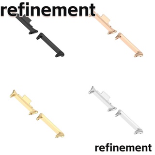 Refinement อะแดปเตอร์เชื่อมต่อสายนาฬิกาข้อมือ 20 มม. อุปกรณ์เสริม สําหรับ Band 8 2 ชิ้น