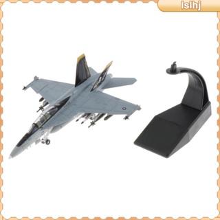 [Lslhj] โมเดลเครื่องบินรบ 1/100 ScaleF/A-18 พร้อมขาตั้ง